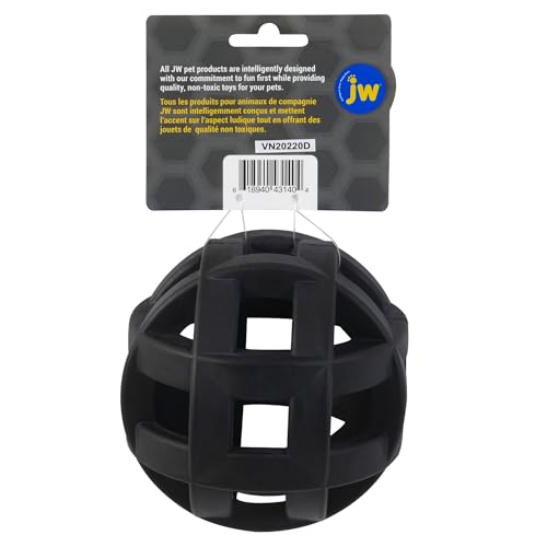Dispensador de Golosinas JW HOL-EE Roller Mediano Rojo para Masticadores Extremos de Perros
