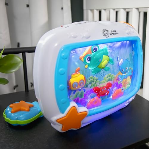 Baby Einstein Sea Dreams Soother Crib Toy with Remote, Lights and Melodies for Newborns and up