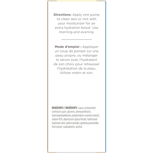 Burt's Bees Hydrating Booster Serum, Hyaluronic Acid and Algae, 1 Ounce