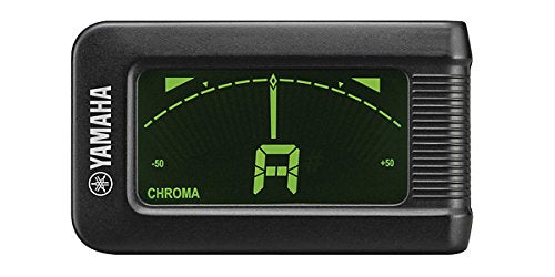 Yamaha YTC5 Afinador Digital de Clip, Auto-Afinación con Sensor de Vibración, negro