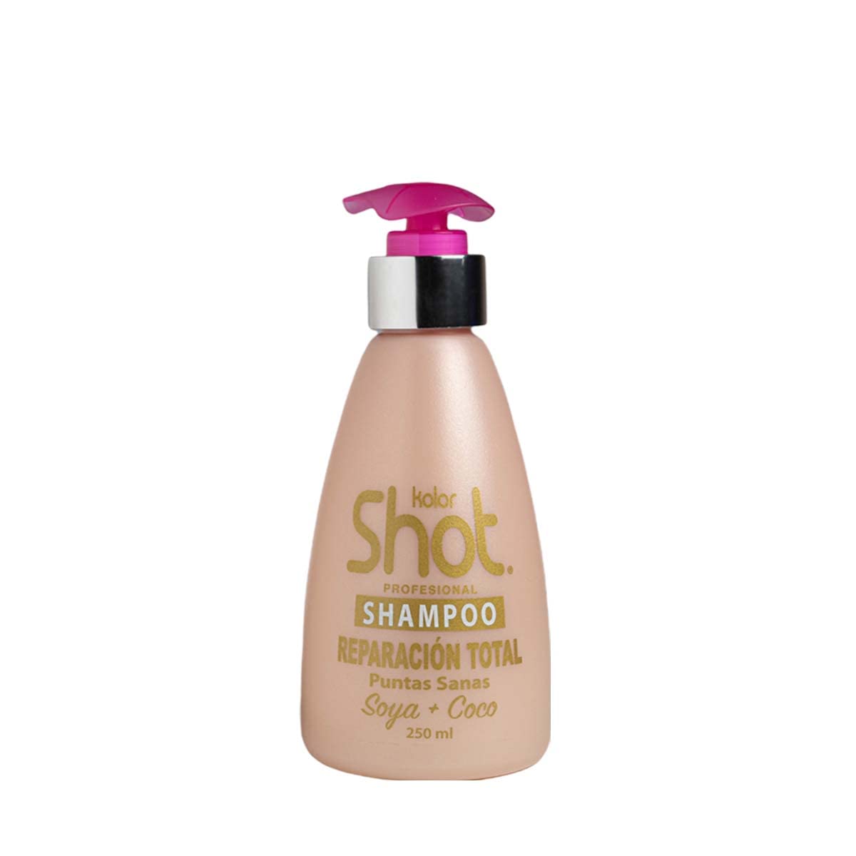Shampoo Reparación Total Soya y Coco Hidratante para Cabello Dañado y Teñido