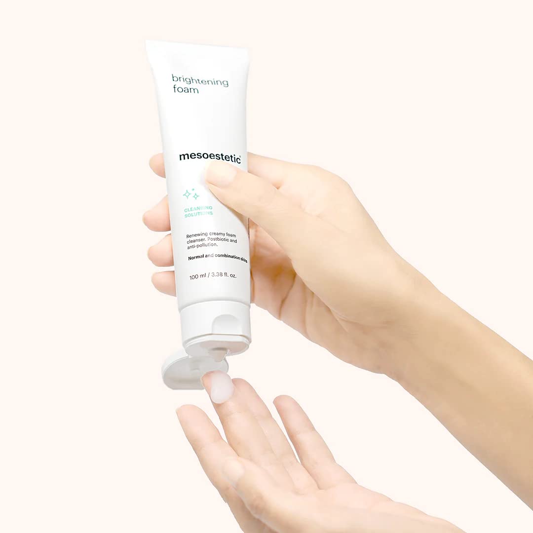Mesoestetic- Espuma limpiadora calmante para pieles normales y mixtas