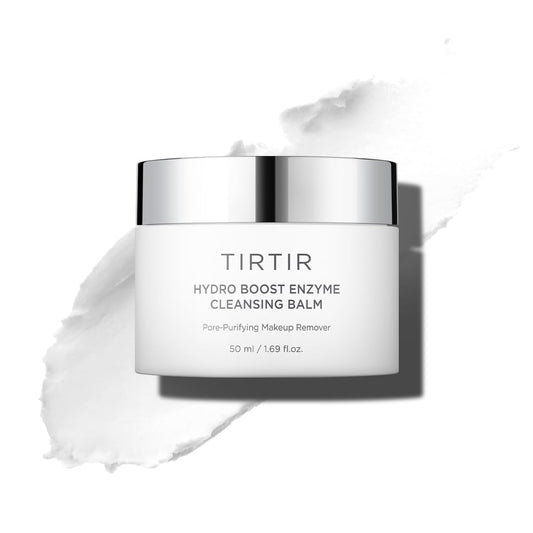 TIRTIR – Balsamo Desmaquillante Hydro Boost Enzyme 50 ml – elimina maquillaje waterproof, limpieza de poros con niacinamida y enzimas – skincare coreano cleansing balm, apto para piel sensible.