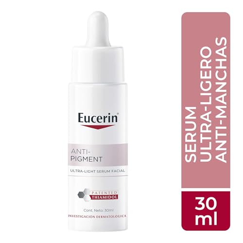 Eucerin Serum facial anti manchas Anti-Pigment Oily Skin Ultra ligero (30 ml) con Thiamidol y Ácido hialurónico para una piel luminosa y sin manchas