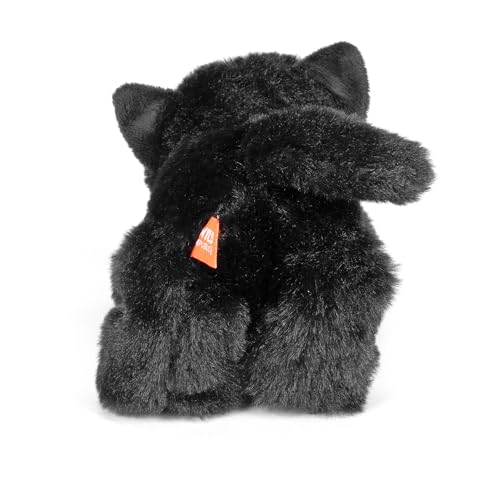 Peluche Wild Republic Gato Negro Suave y Blando con Relleno Reciclado
