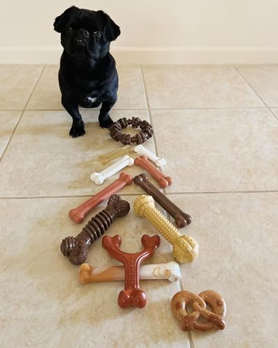Juguete Masticable Nylabone Bisonte Power Chew para Perro Mediano