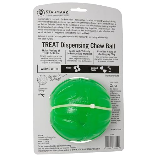 Pelota Dispensadora Starmark Resistente para Perro Grande