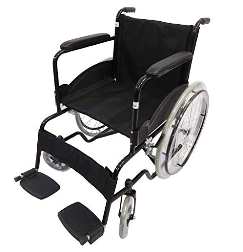 Silla de Ruedas Mobicare Negra Plegable Todo Terreno Ligera para Adultos