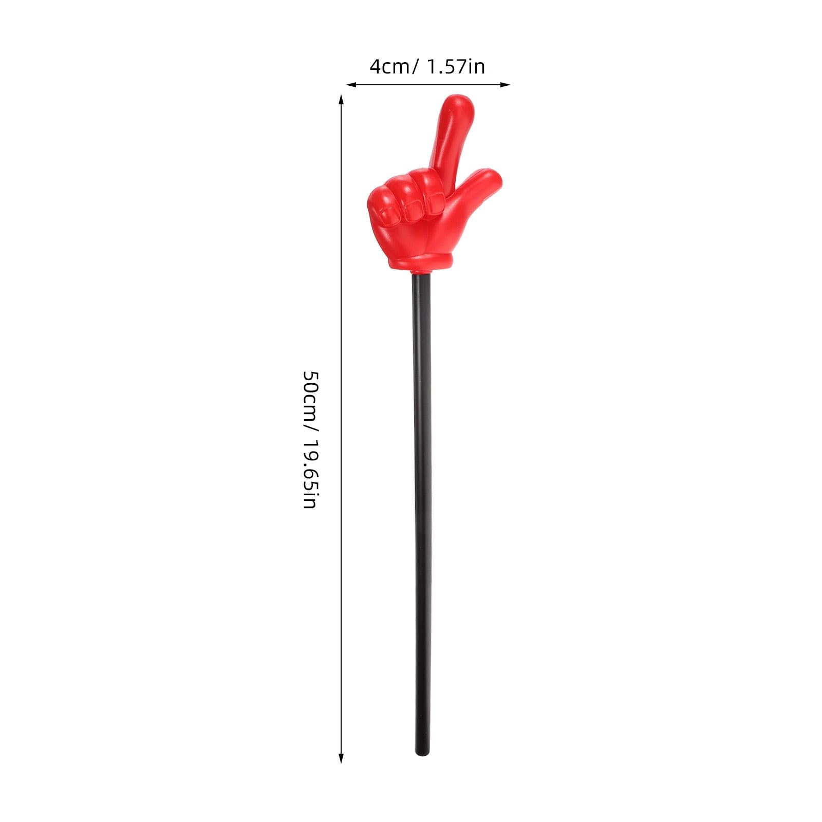 Gadpiparty - 1 unidad de punteros de mano para leer los dedos, palitos de indicación, palitos de enseñanza, punteros de dedo para fiestas, escuela, accesorios de aula
