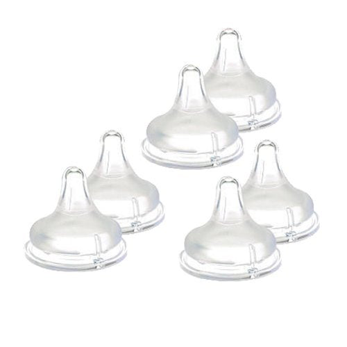 Lansinoh Natural Wave Pezones de flujo rápido, paquete de 3