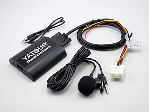 Adaptador Bluetooth para Coche Infiniti Digital Auxiliar estéreo con Puerto de Música 3,5 mm para 350Z Almera 1995-2011