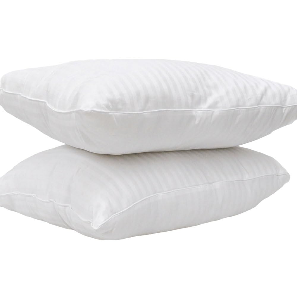 Almohadas Spring Air Blanco 100% Algodón Firme Paquete de 2