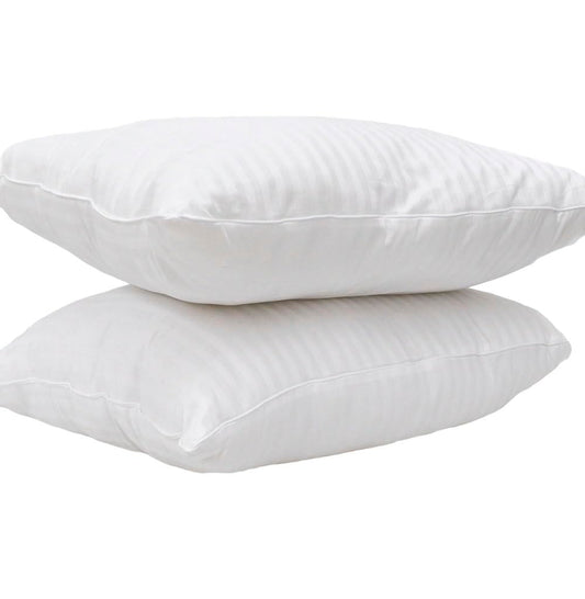 Almohadas Spring Air Blanco 100% Algodón Firme Paquete de 2
