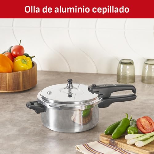 Olla Express T-fal Aluminio Seguro 4L Cocción Rápida