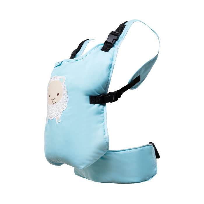 CHIQUI MUNDO Cangurera Portátil para Bebé Ergonómica Ajustable con Soporte Lumbar Asiento Firme Canguro para Bebé Portátil &Traspirable 0-9 Meses 100% Microfibra.