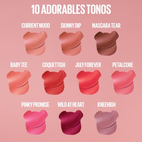 Tinta de Labios Superstay, Teddy Tint de Maybelline New York, Coquettish