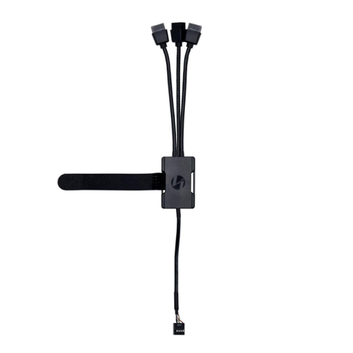Lian LIANLI Hub USB 2.0, 1 a 3 HUB, soporta driver de la serie de ventiladores UNI, extensión de 9 pines y 3 puertos, distribuidor autorizado japonés