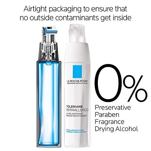La Roche Posay Toleriane Ultra Crema, Crema Hidratante Facial para Piel Sensible y Alergica, 40 ml, 1 count, Multicolor