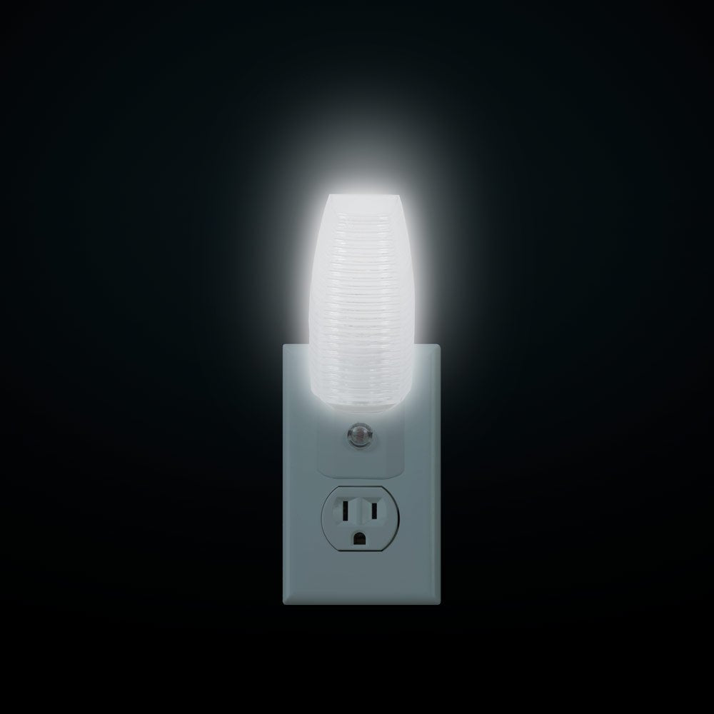 Luz Nocturna LED Maxxima Blanca con Sensor Automático de Anochecer a Amanecer
