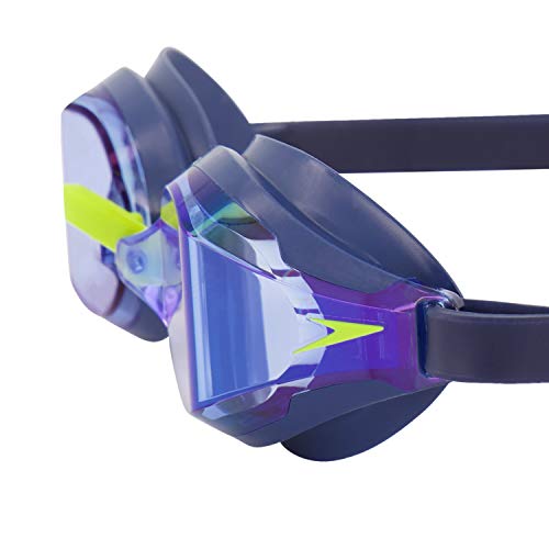 Anteojos de Natación Speedo Peacoat Smoke Blue Mirrored Socket 2.0 Unisex Adultos