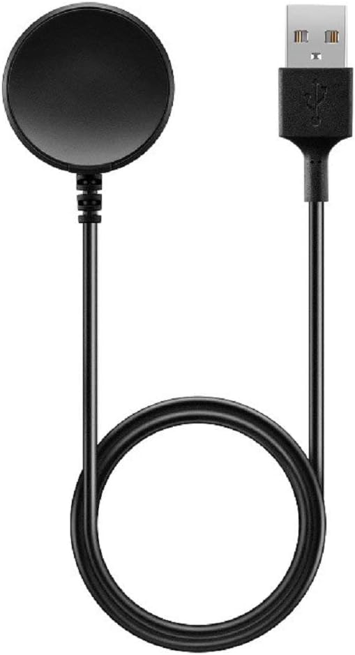 USTIYA Cargador para Samsung Galaxy Watch 8/7/FE/6/Classic/Ultra/Watch 5/5 Pro/4/3/Active/Active2 (SM-R880/SM-R890/SM-R900/SM-R910/SM-R920) Adaptador de USB
