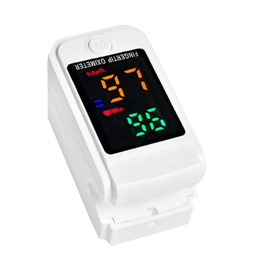 Oxímetro de Pulso PKDEF LED Digital para Monitoreo de Frecuencia Cardíaca y Saturación de Oxígeno en Adultos y Pediátricos
