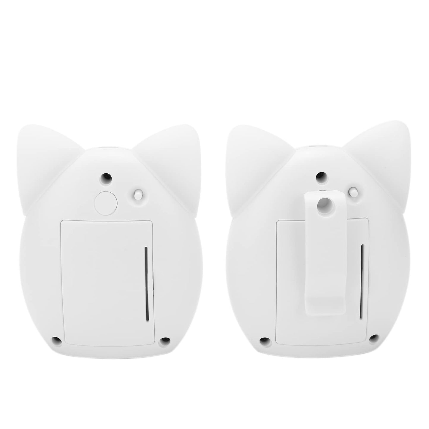 Monitor de Sonido para Bebés Blanco Ajustable Digital de Largo Alcance y Conversación Bidireccional