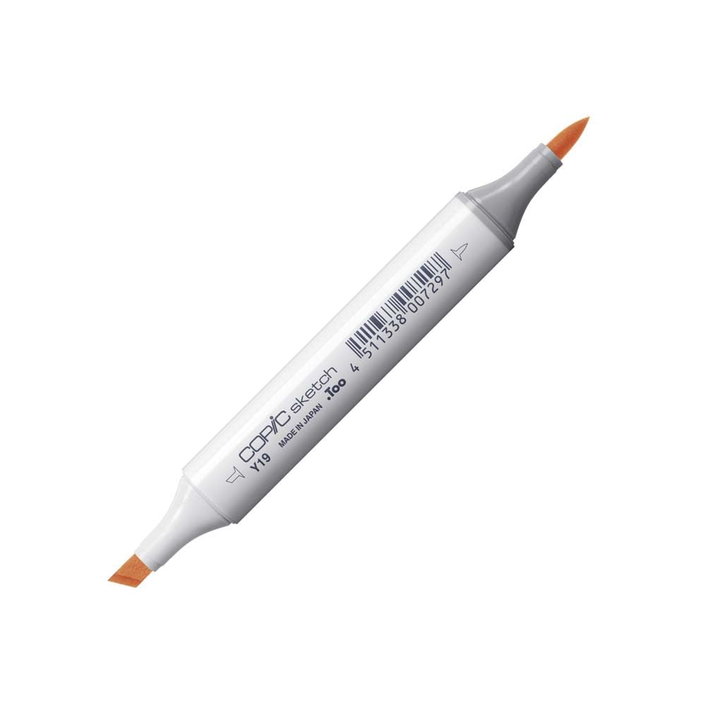 Copic Juego de marcadores de bocetos con alcohol, perfectas primarias, 6 unidades