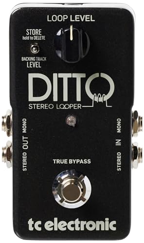 Pedal para Guitarra TC Electronic Ditto Stereo Loopr Gris