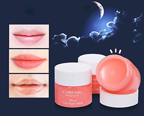 Mascarilla Labial Nocturna Korean Cosmetics CARENEL Rosa Hidratante