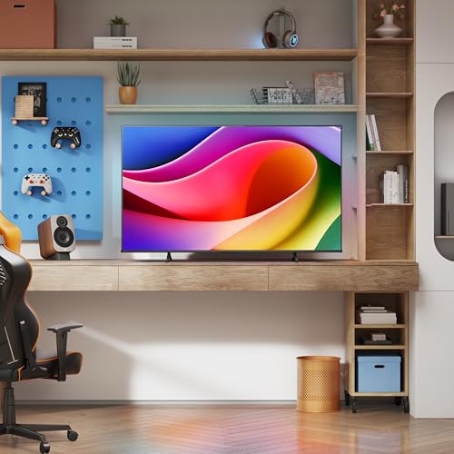 Hisense Television A5N Pantalla 65 Pulgadas, Smart Vidaa TV UHD 4K,Control Remoto por Voz con Alexa, Dolby Vision, Amplia Gama de Colores, Modo de Juego Plus, ALLM