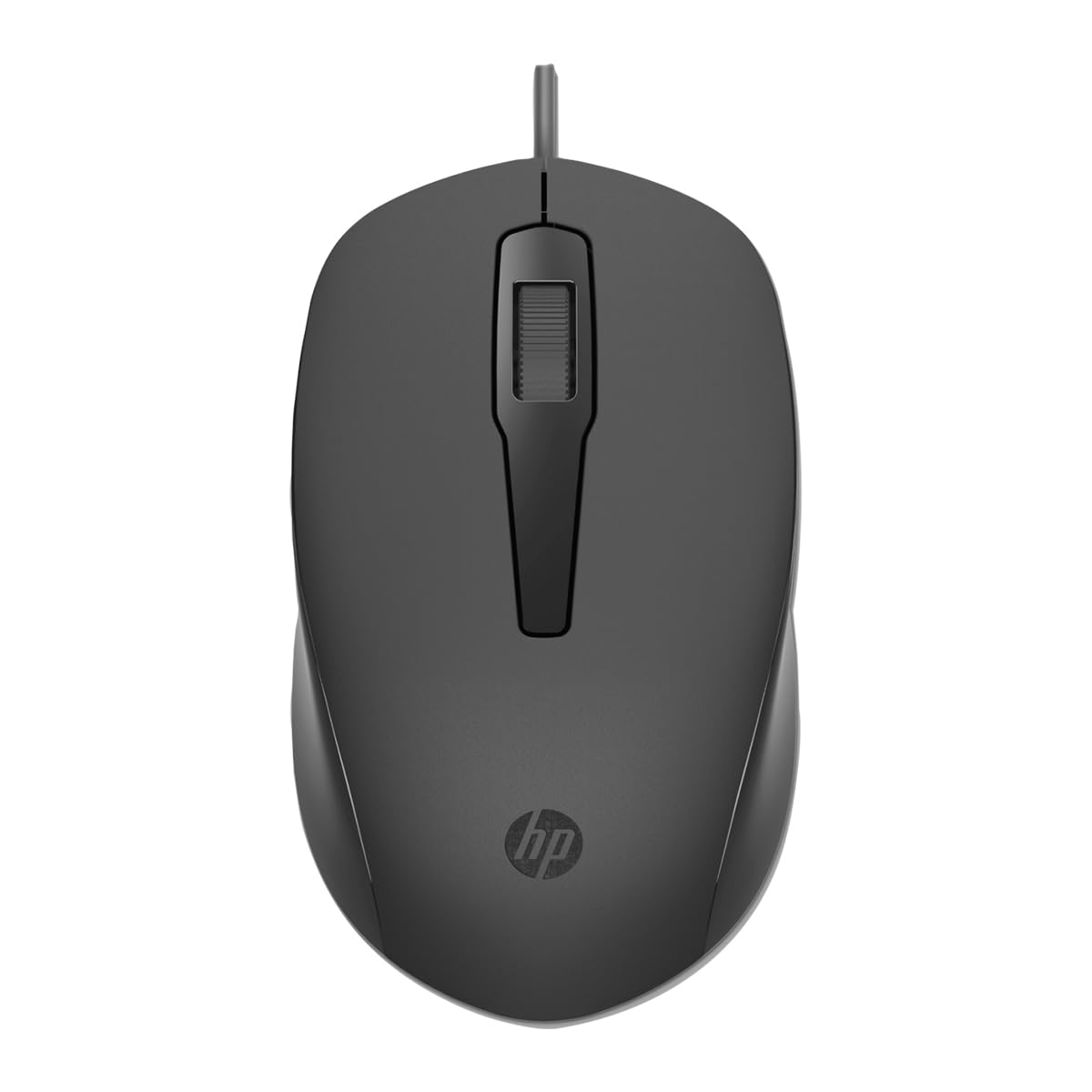 HP Mouse con Cable 150, Alámbrico, Universal, Negro (240J6AA)