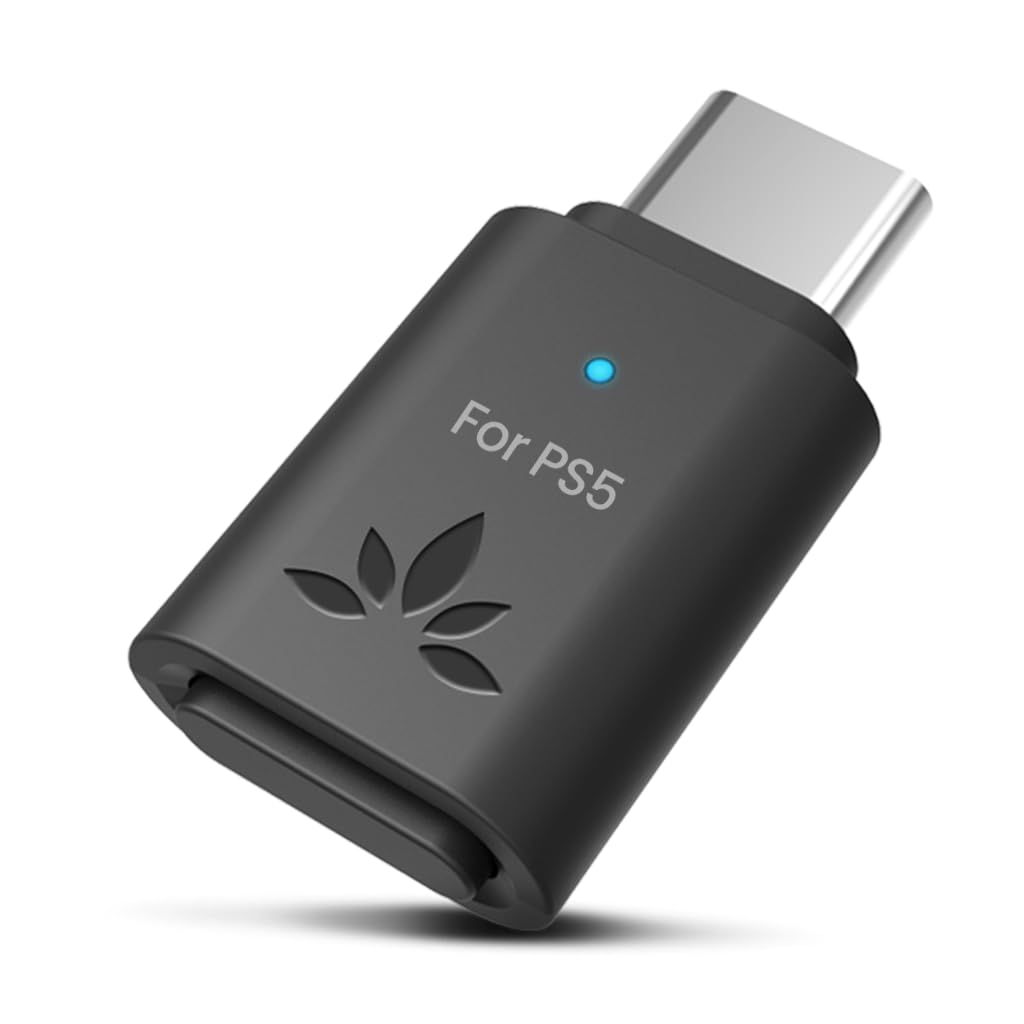 Adaptador USB C Avantree Gaming Gris Bluetooth 5.3 para Consolas de Juegos con Baja Latencia