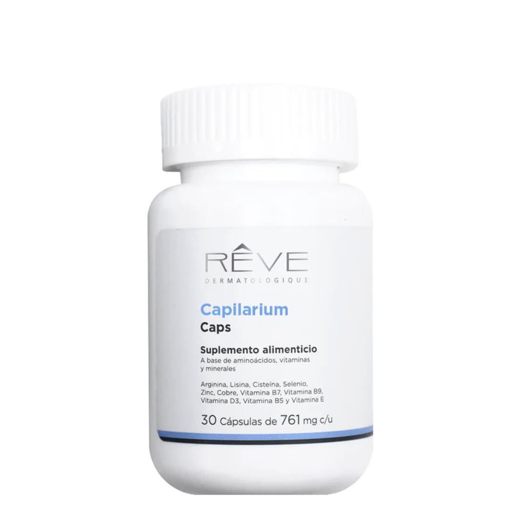 Cápsulas Capilarium Reve Dermatologique 30 Piezas