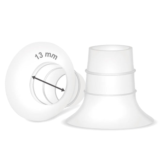 Inserto de Brida Maymom 13 mm Compatible con Elvie y Medela en Transparente