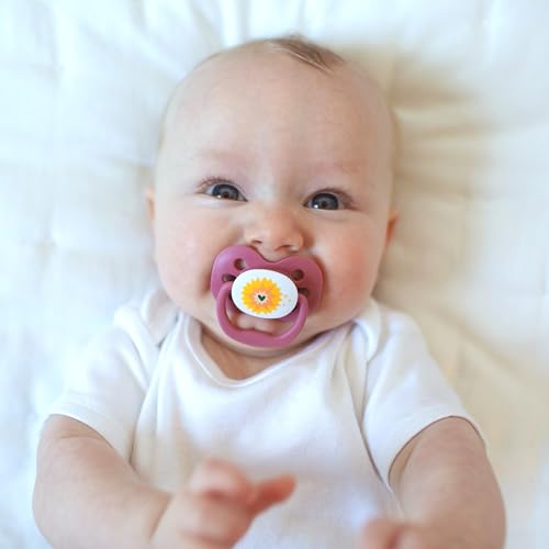 Chupetes Advantage Dr. Brown's Rosa 4-PK Etapa 1