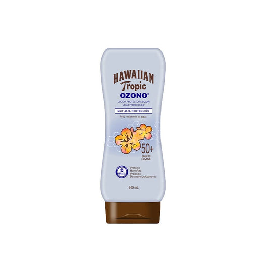 Hawaiian Tropic Ozono Protector Solar 50+ FPS Loción de 240 ml