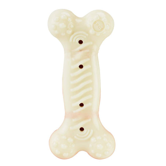 Juguete para Perro Fancy Pets Rojo Hueso Sabor a Pollo