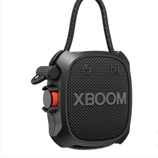 LG XBOOM Go - Altavoz portátil inalámbrico con sonido potente XG2TBK - Paquete de 2