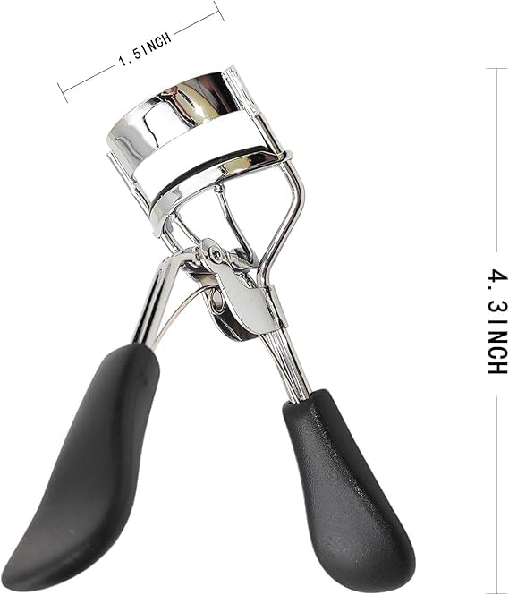 JIM PRO- Rizado de calidad profesional: consiga pestañas perfectamente rizadas con el diseño de precisión del rizador de pestañas Jim Pro, que ofrece resultados con calidad de salón en casa.