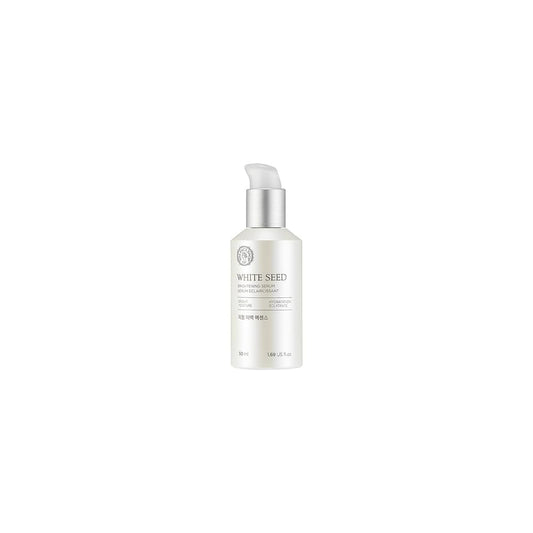 The Face Shop Anti Aging Serum Facial Moisturizer, Advanced Brightening and Skin Repair with Natural White Seed Extract - 1.69 Oz 50 mL