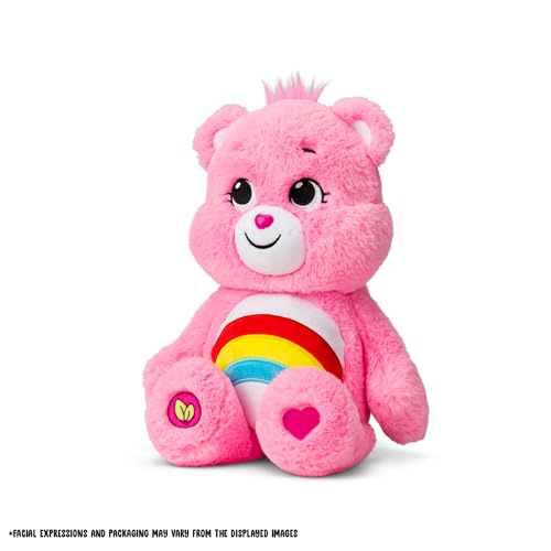 Care Bears Oso de Peluche, 14 Pulgadas - Cheer Bear