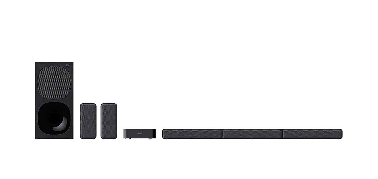 Sony HT-S40R Sistema de barra de sonido de cine en casa de 5.1 canales (reacondicionado)