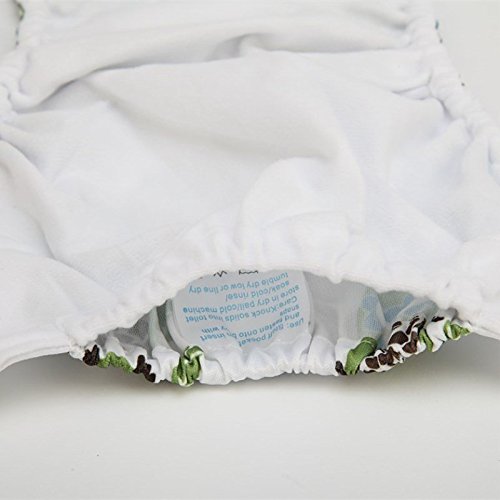 Pañales de tela grande para niños de 2 a 7 años de edad, reutilizable, lavable (Alpaca)