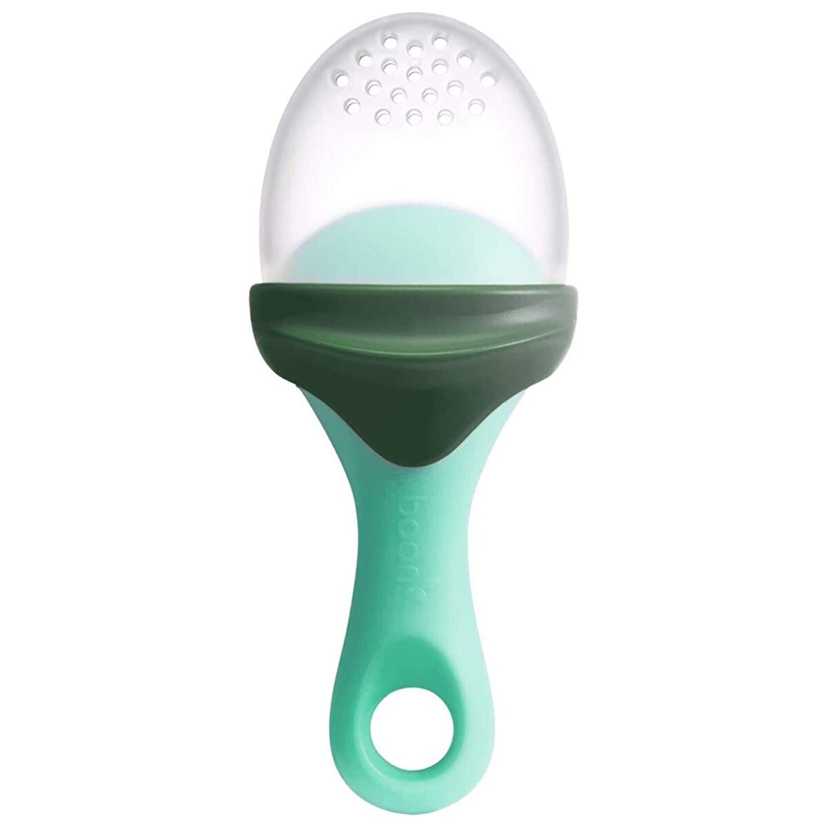 Alimentador de Frutas de Silicona TOMY Boon Pulp Blanco para Bebés