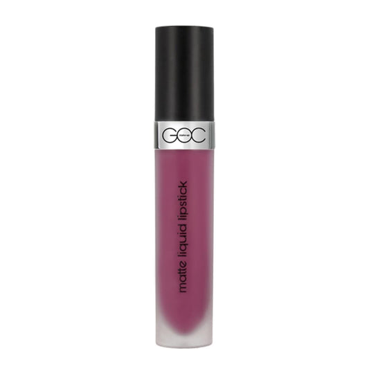 GOC, Labial liquido matte, Matte Liquid Lipstick, Resistente al agua, Larga Duración, No Reseca los labios ni cuartea, Sin manchas, Color Firery Red, GMLC06