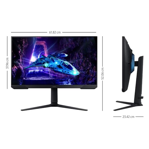 Samsung 27" Odyssey Monitor G30D FHD 180Hz, AMD FreeSync, Tasa de refresco de 180 Hz y Tiempo de Respuesta de 1 ms (MPRT), Eye Saver, Soporte ergonómico LS27DG300ELXZX