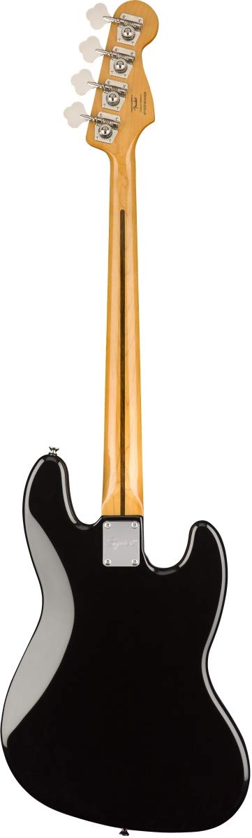 Fender - Squier Classic Vibe 70s Jazz Bass, negro, zurdo, diapasón de arce