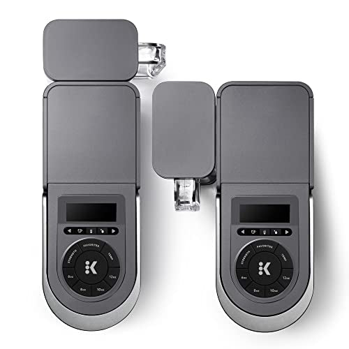 Keurig K-Supreme SMART - Cafetera de una sola porción con compatibilidad Wifi, 4 tamaños de cerveza y depósito extraíble de 66 onzas, compatible con Alexa, gris