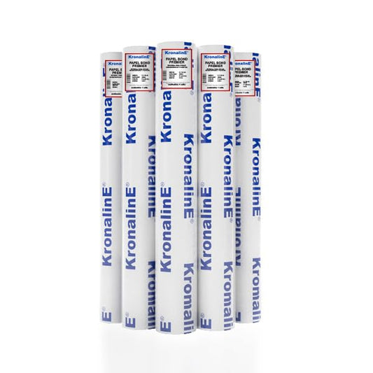 Papel Bond Premier Blancura Óptica 0.61x50m RL 75g/m2 20lbs Paquete 5 Rollos